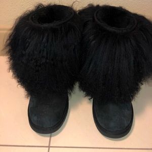 UGG Mongolian fur boots